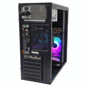 Calculator Gaming Ryzen V1, AMD Ryzen 5 2400G 3.6GHz, GA-A320M-H, 16GB DDR4, SSD 256GB, HDD 1TB, RX 550 2GB DDR5