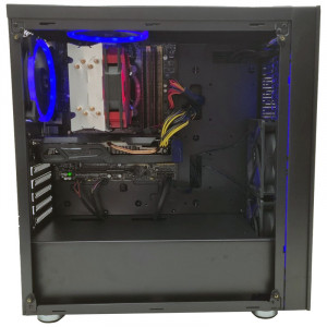 Calculator Gaming SteelJaw, Intel Core i7 4790 3.6GHz, Asus Q87M-E, 16GB DDR3, SSD 120GB, 2TB, GTX 1050 OC 2GB GDDR5 128-bit, HDMI, 500W