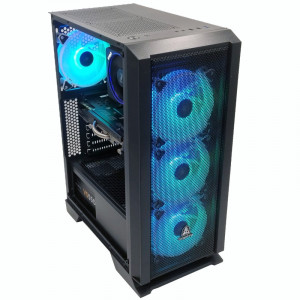 Calculator Gaming Synrad V5, AMD Ryzen 5 1600x 3.6GHz, MSI B350M MORTAR, 16GB DDR4, SSD 256GB, HDD 2TB, GTX 780 3GB DDR5 384-bit