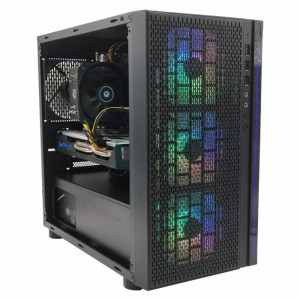 Calculator Gaming Versa H18-V2, Intel Core i7 6700 3.4GHz, Asus Q170M-C, 16GB DDR4, SSD 512GB, HDD 1TB, RX 580 8GB DDR5 256-bit, 500W
