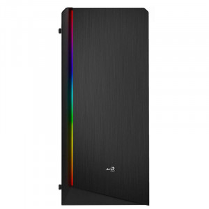 Carcasa Gaming Aerocool Rift RGB, MiddleTower, USB 3.0, Panou transparent