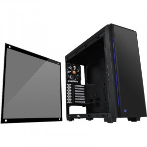 Carcasa Gaming Thermaltake Versa C23 Tempered Glass RGB Edition, USB 3.0, Panou transparent, MiddleTower, Vent. 120mm