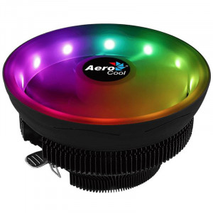 Cooler CPU Aerocool Core Plus RGB, 120mm, iluminare LED RGB