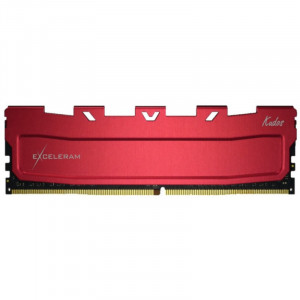 Memorie RAM Desktop Exceleram Red Kudos 8GB DDR4, 3600 Mhz, CL18, 1.35V