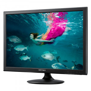 Monitor LED 18.5" Hanns.G HL198, Grad A, 1440x900, VGA, DVI, 5ms, Cabluri incluse