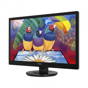 Monitor LED 20" ViewSonic VA2046A, Grad A, 1600x900, 5ms, VGA, Cabluri incluse