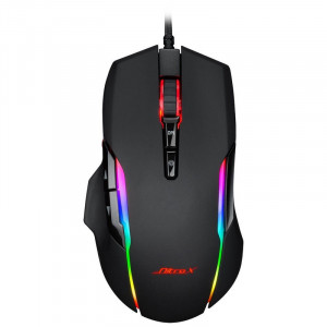 Mouse Gaming GT-200, Optic, USB, 7200 DPI, 9 butoane, iluminare RGB