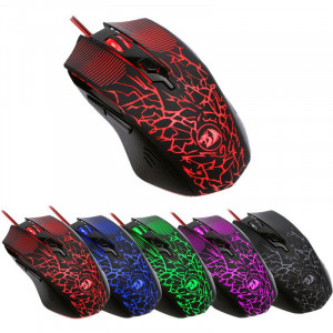 Mouse Gaming Redragon Inquisitor, Optic, 3200 dpi, 6 butoane, negru