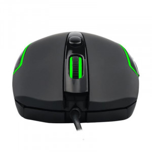 Mouse Gaming T-DAGGER Private, Optic, USB, 3200 dpi, 6 butoane, Iluminare LED