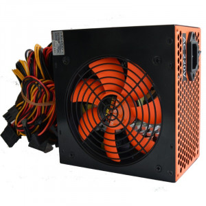 Sursa Gaming Segotep SG-D600SCR 600W, 3x SATA, 2x Molex, 6+2 pin, Eficienta 85%, PFC activ, Open box