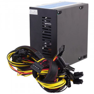 Sursa Inaza SI500 500W, 6x SATA, 2x Molex, 2x 6+2 PCI-E, 120mm, PFC Activ