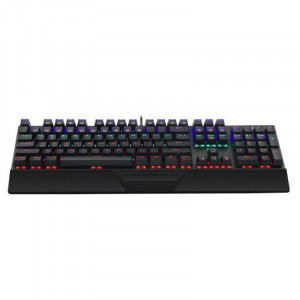 Tastatura Gaming T-DAGGER Destroyer Mecanica, Taste fara conflict, Iluminare LED RGB, Taste durabile (double shot inject)