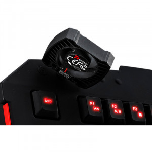 Tastatura Gaming Tt eSPORTS Challenger, iluminare LED, USB