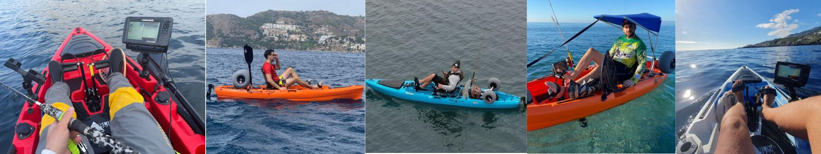 Kayaks de pedales