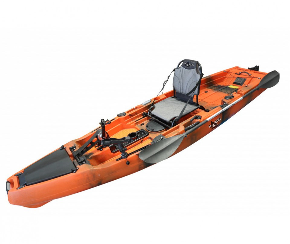 Kayak kraken de pesca (hinchable a pedales) 