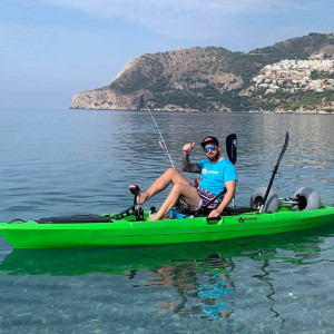 kayak pedales hélice marlin