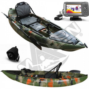 Kayak de pesca Marlin Tuna 2020 + sonda Hook2-5x + bateria Powerymax