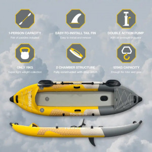 Kayak individual inflable