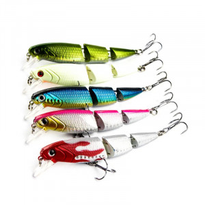 Señuelo minnow articulado 11cm